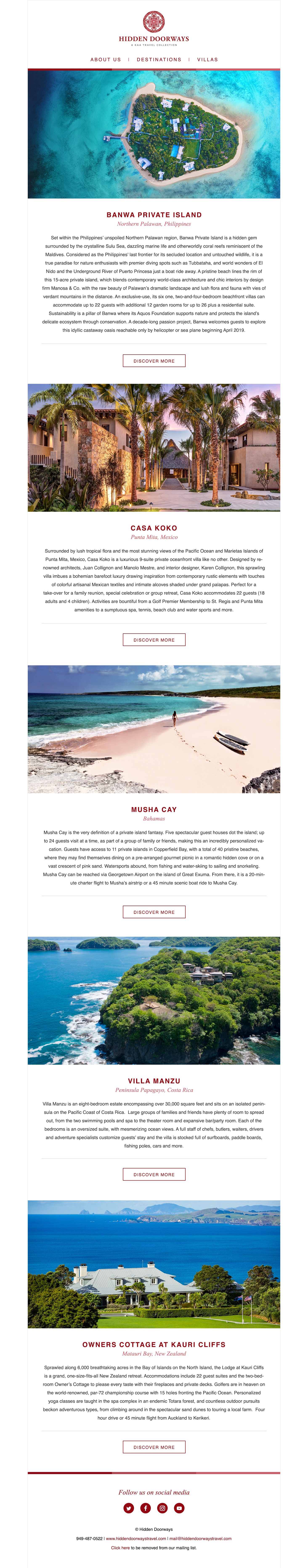 Hidden Doorways Promo Template