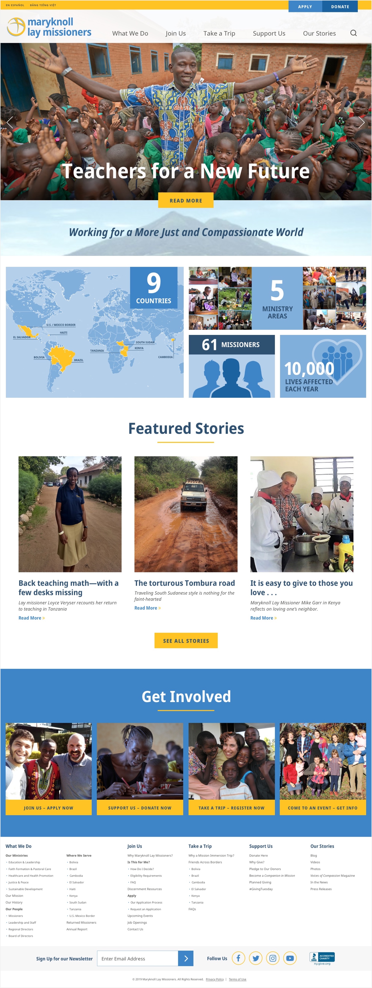Maryknoll Homepage