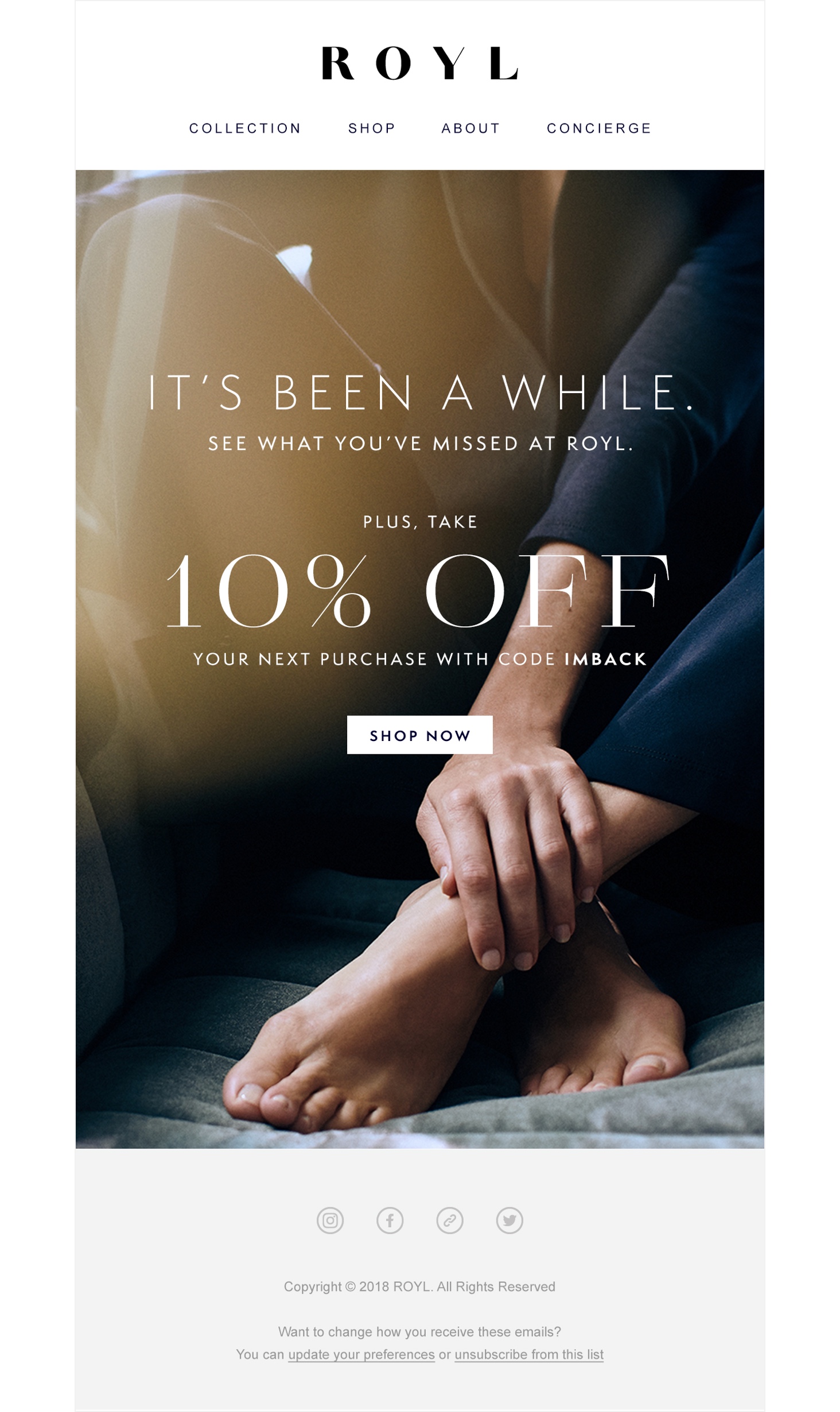ROYL Engagement Email