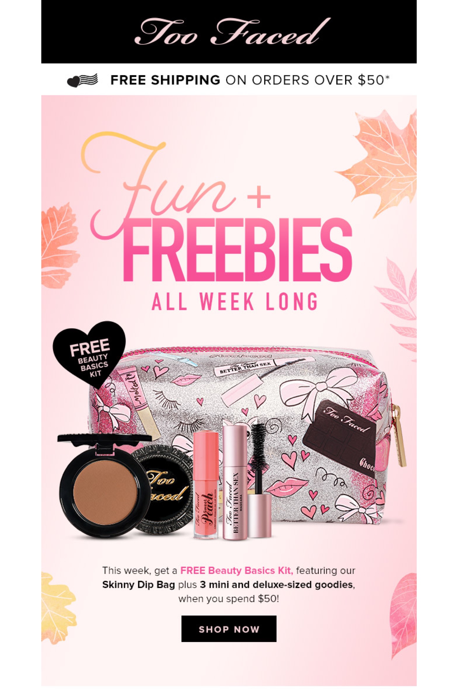 Too Faced Freebies